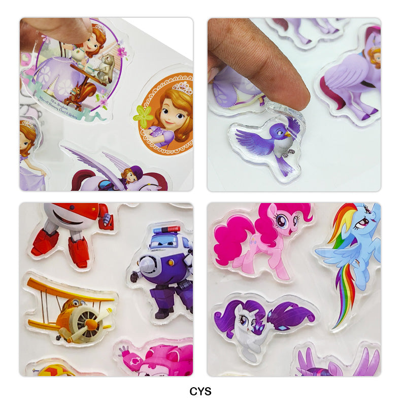 CYSS WORLD IN BOTTLE COLLAGE CARD 16 PIECE