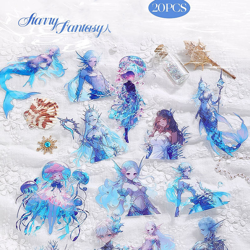 CYTZB001D FAIRY FANTASY STICKER 20PC