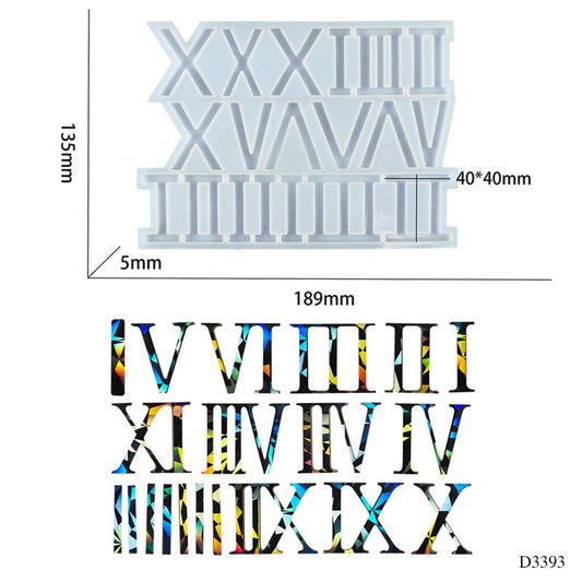 D3393 SILICON MOLD