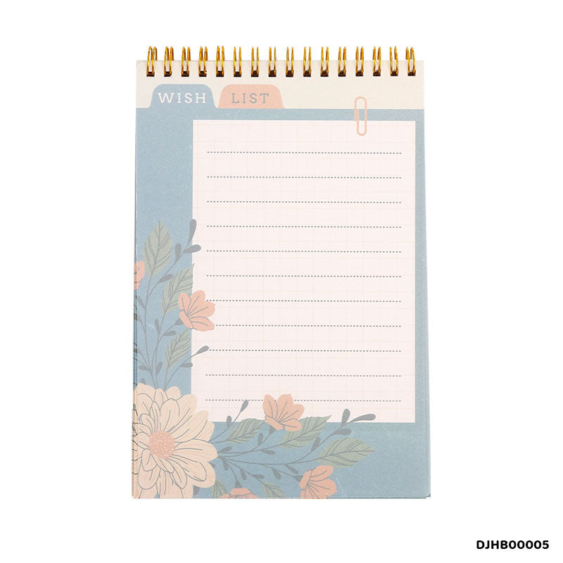 DJHB00005 SPIRAL PLANNER 21x14CM
