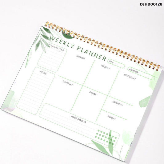 DJHB00128 SPIRAL PLANNER WEEKLY 28x22CM