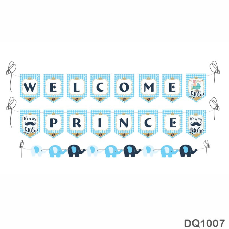 DQ1007 WELCOME PRINCE BANNER