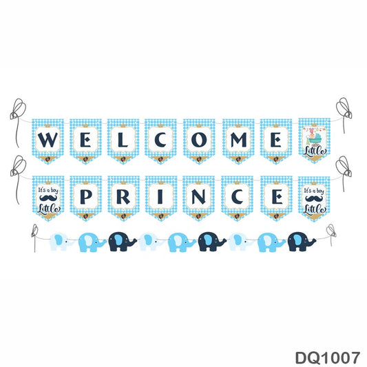 DQ1007 WELCOME PRINCE BANNER