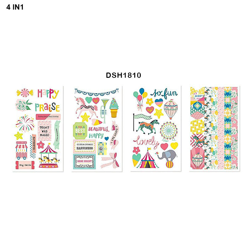 DECO STICKER ENO 4IN1 (DSH1810)