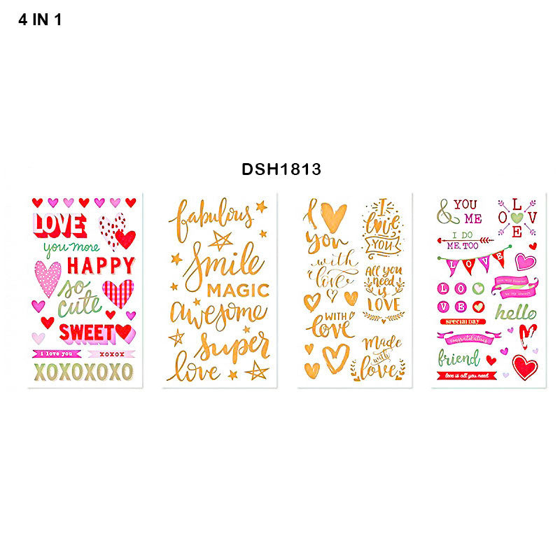 DECO STICKER ENO 4IN1 (DSH1813)