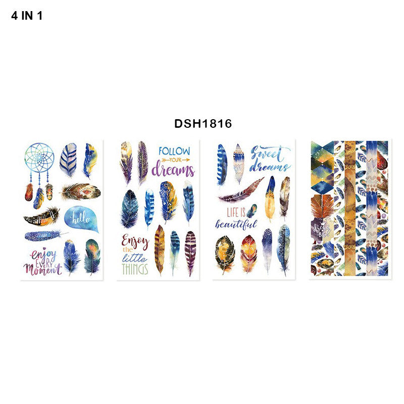 DECO STICKER ENO 4IN1 (DSH1816)