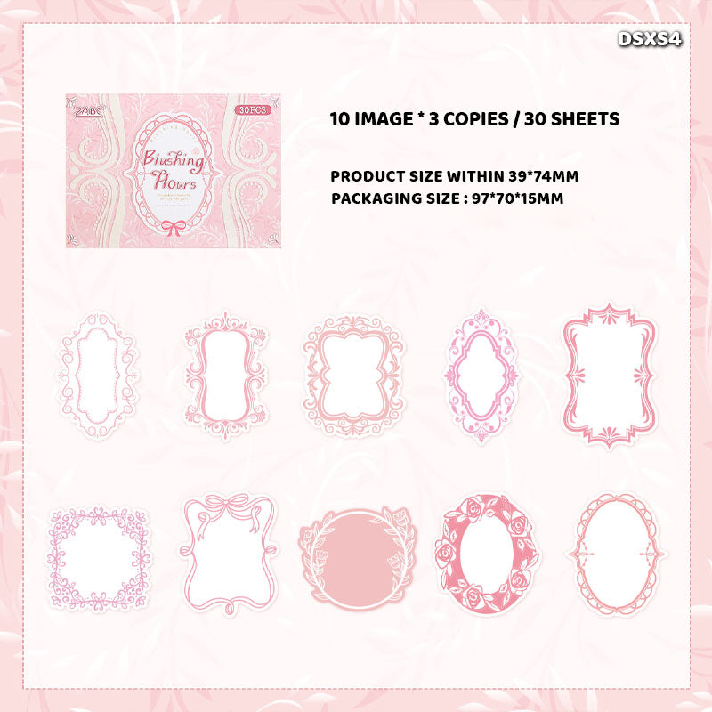 DSXS4 DECOR MATERIAL PAPER CUTOUT BOX 30PC