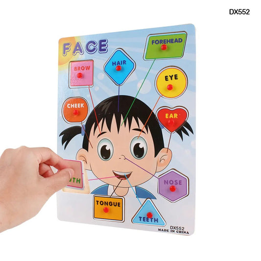 WT 30x22CM FACE EDU BOARD (DX552)