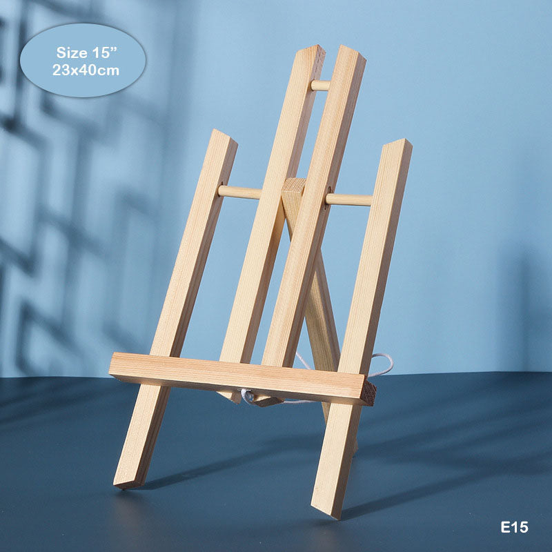 15" WOOD EASEL (E15) IN