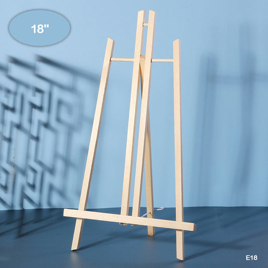 18" WOOD EASEL (E18) IN
