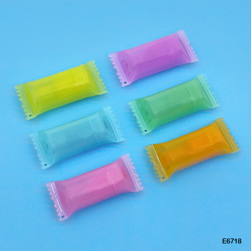 E6718 UNICORN CANDY HIGHLIGHTER BOTTLE 6PC