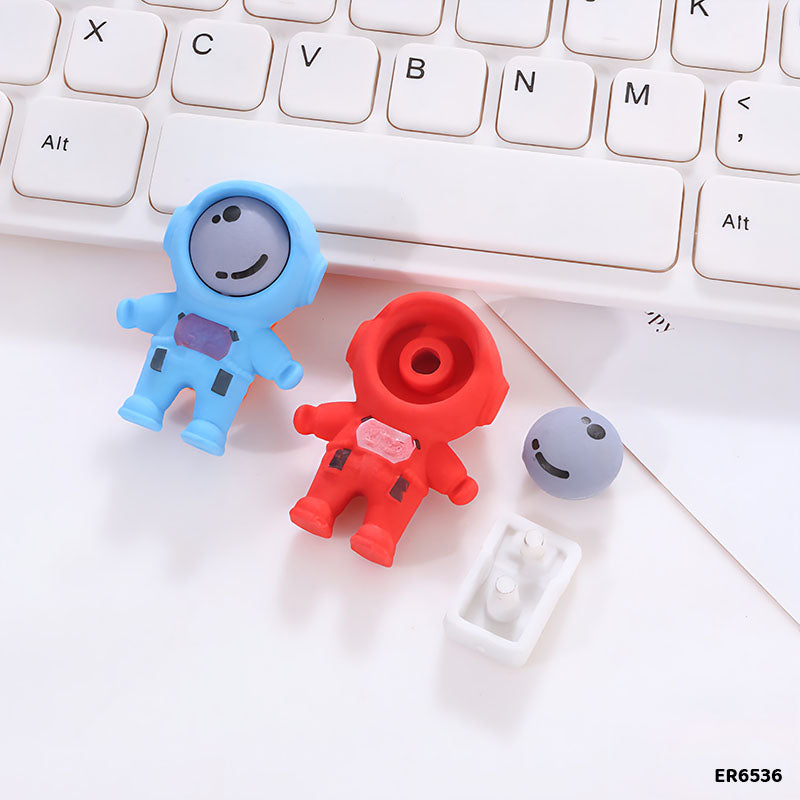 ER6536 ASTRONAUT ERASER 36PCS