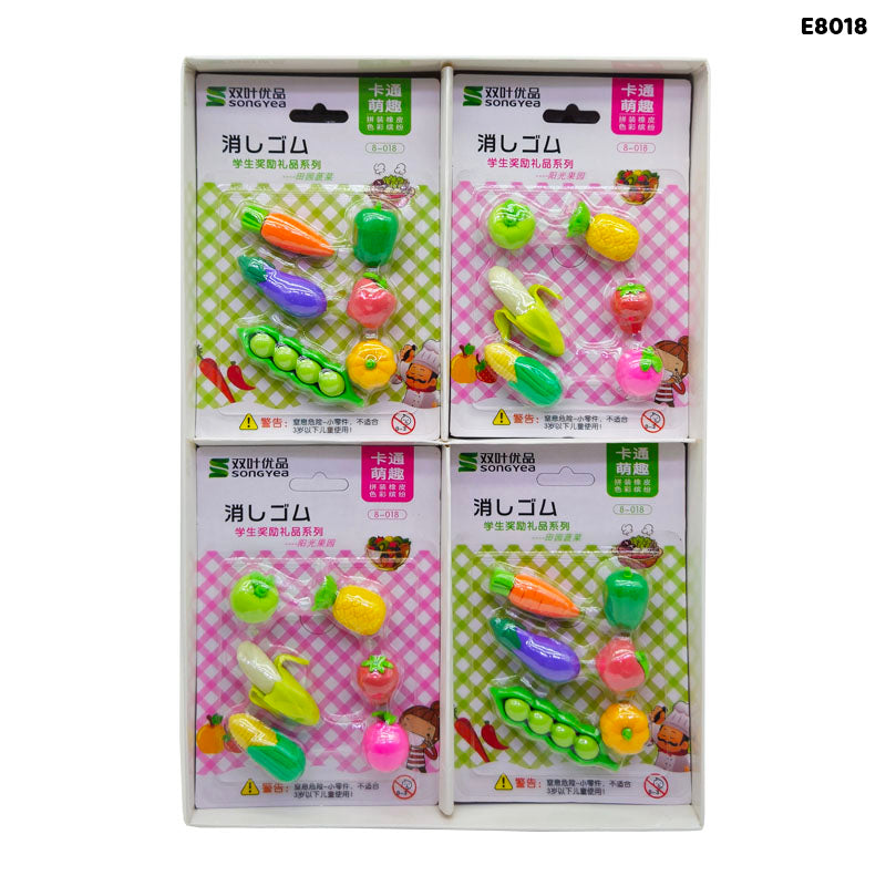 ER8018 ERASER VEGETABLES 1pc