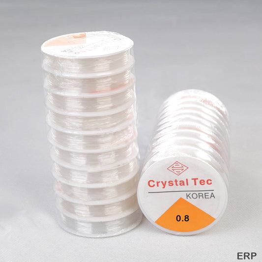 ELASTIC ROLL PLAIN - 10PCS 0.8MM (ERP8)