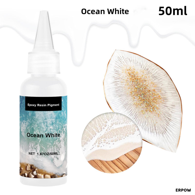 EPOXY RESIN PIGMENT OCEAN WHITE 50ML ERPOW