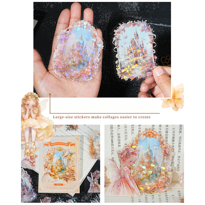 EXA2304224 DREAMLAND SERIES FANTASY STICKER 30PC