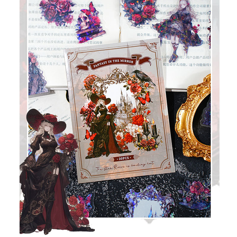EXA2304225 DREAMLAND SERIES FANTASY STICKER 30PC