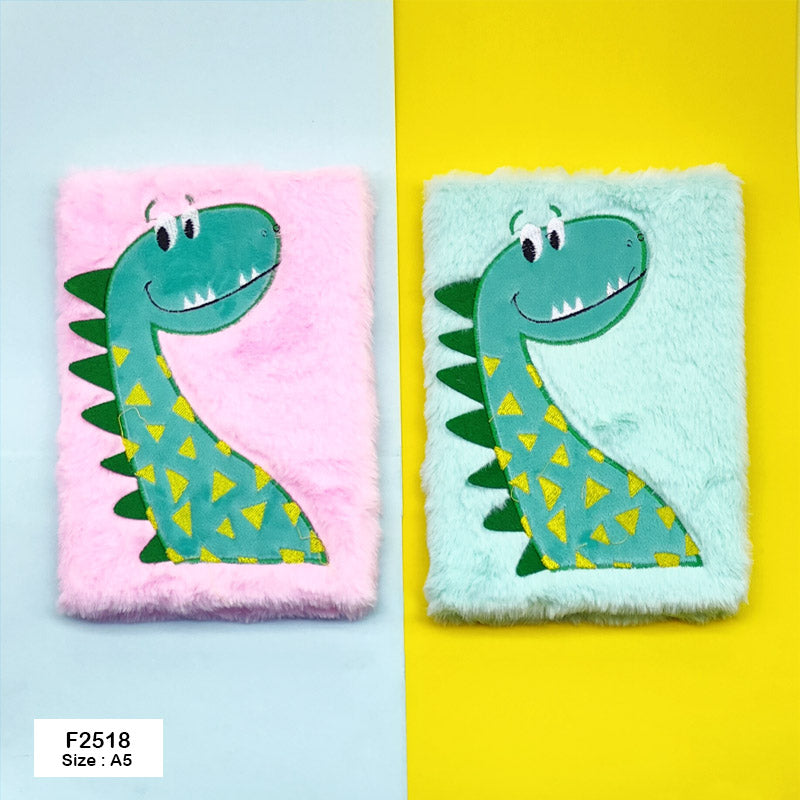 F2518 SOFT FUR DIARY A5