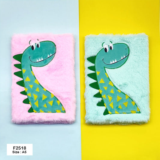 F2518 SOFT FUR DIARY A5