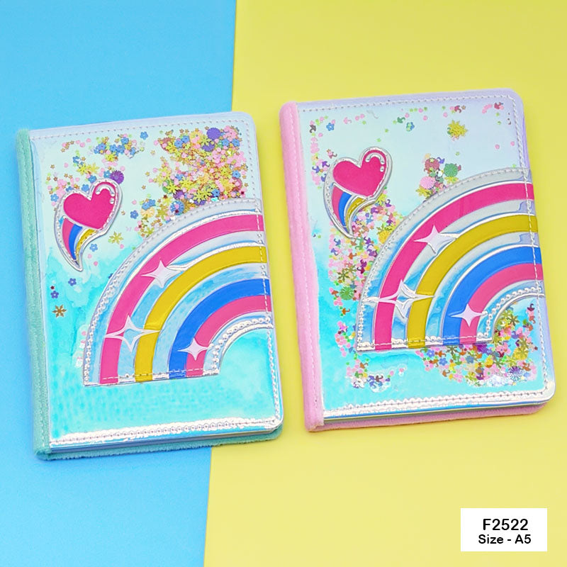 F2522 SOFT FUR DIARY A5