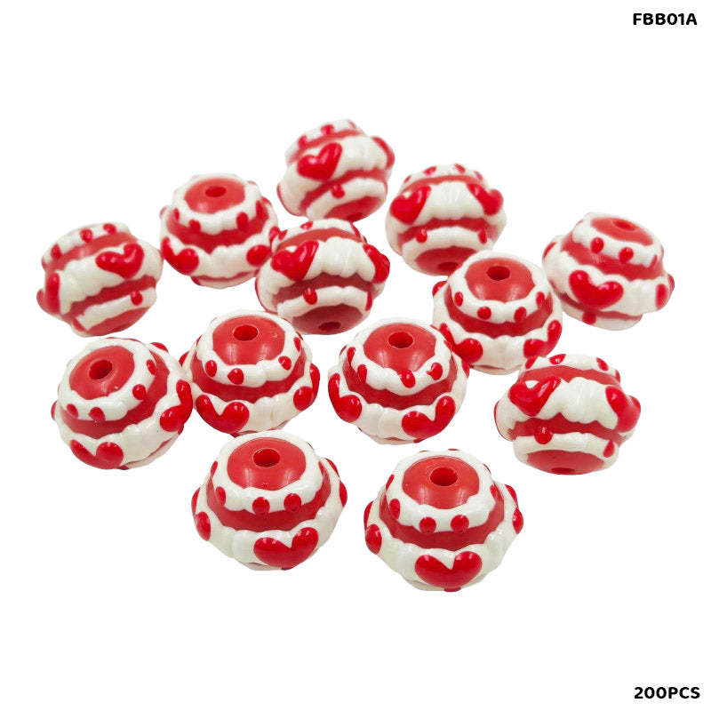 FBB01A FANCY BRACELET BEADS 200PCS
