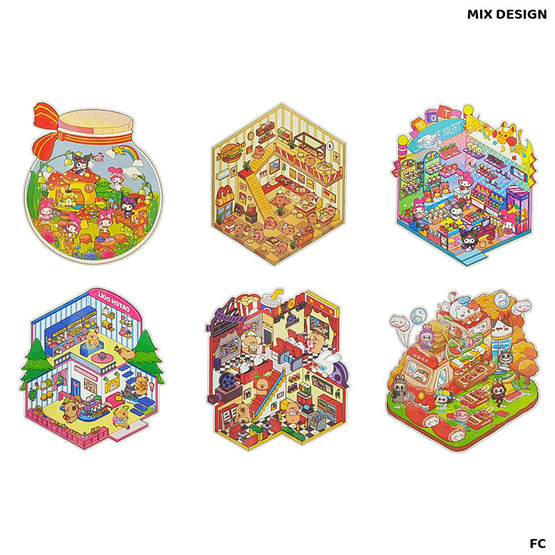 LFCD-1 SCRAPBOOKING 3D STICKER