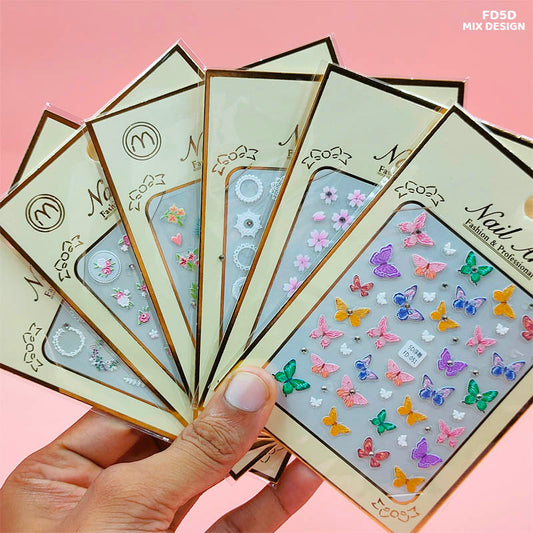 FD5D 5D CREATIVE NAIL ART STICKERS