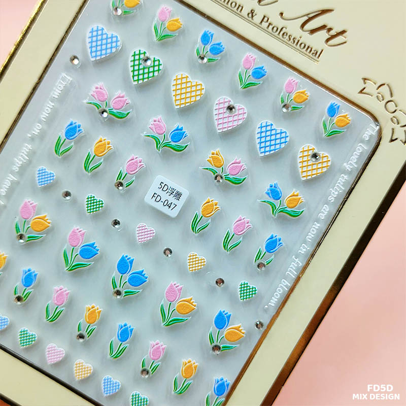 FD5D 5D CREATIVE NAIL ART STICKERS