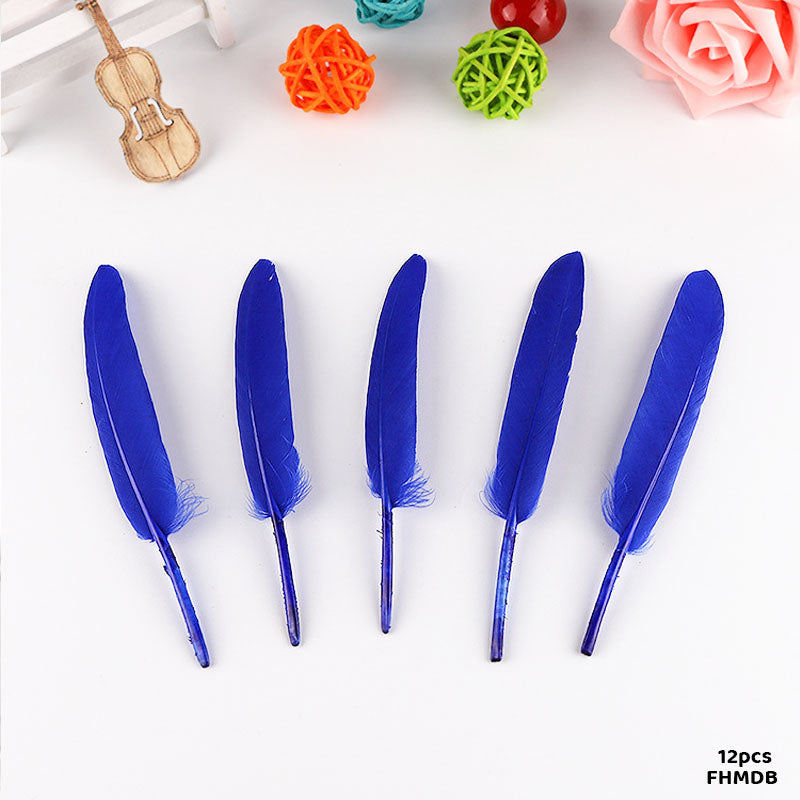 FEATHER HARD SMALL DARK BLUE (FHMDB) (12pcs)