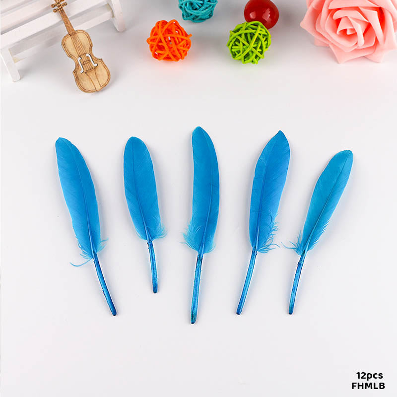 FEATHER HARD SMALL LIGHT BLUE (FHMLB) (12pcs)