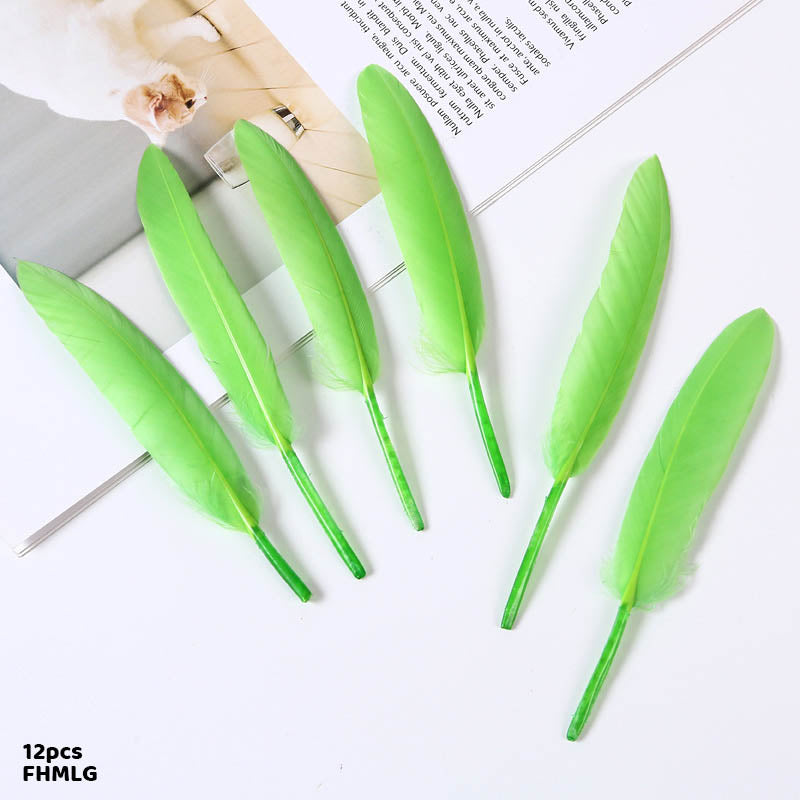 FEATHER HARD SMALL LIGHT GREEN (FHMLG) (12pcs)