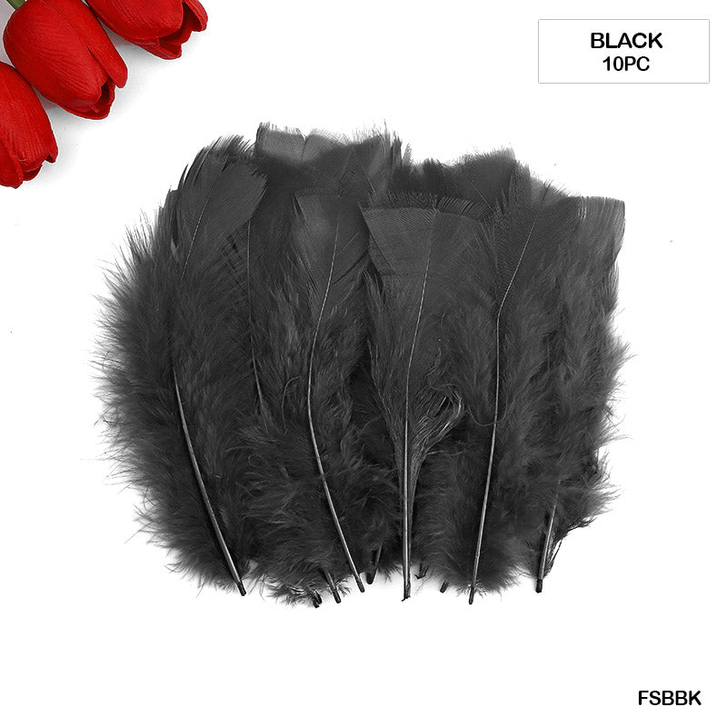 FEATHER SOFT BIG BLACK (FSBBK) (10pcs)