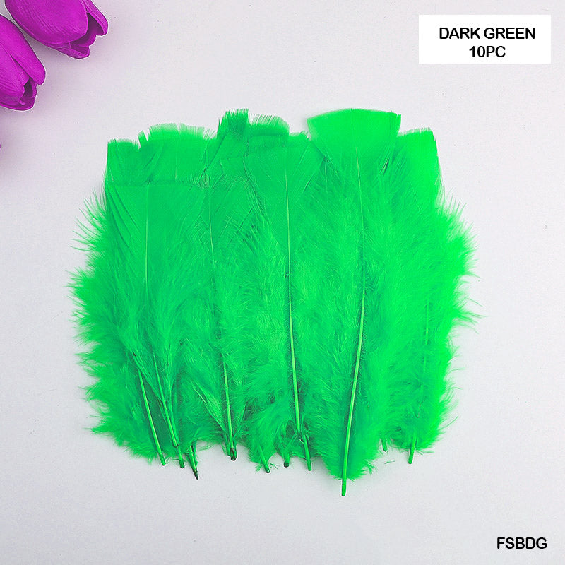 FEATHER SOFT BIG D GREEN (FSBDG) (10pcs)