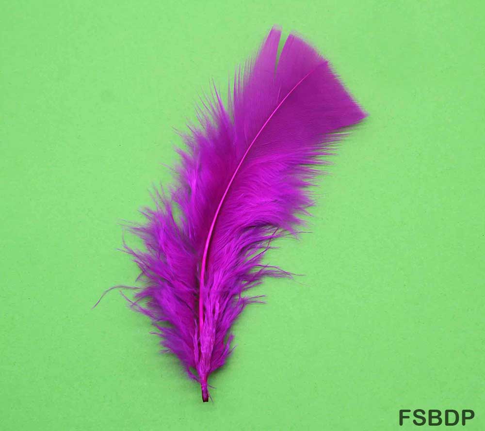 FEATHER SOFT BIG DARK PURPLE (FSBDPL) (10pcs)