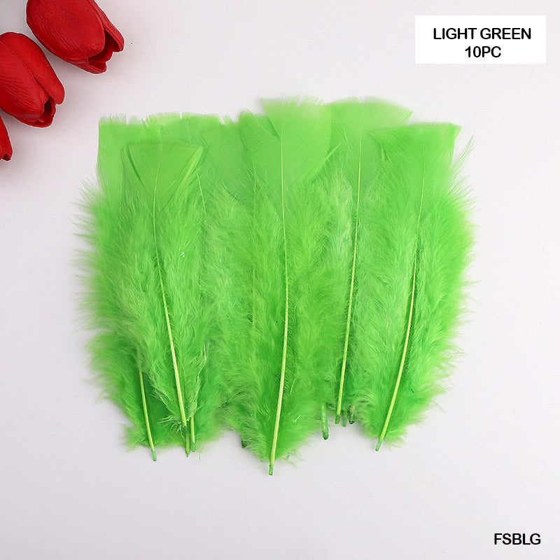 FEATHER SOFT BIG LIGHT GREEN (FSBLG) (10pcs)