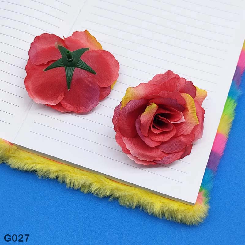 G027 ROSE FLOWER 50PCS (7cm Approx)