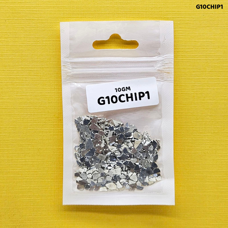 G10CHIP1 GLASS CHIPS 10GM