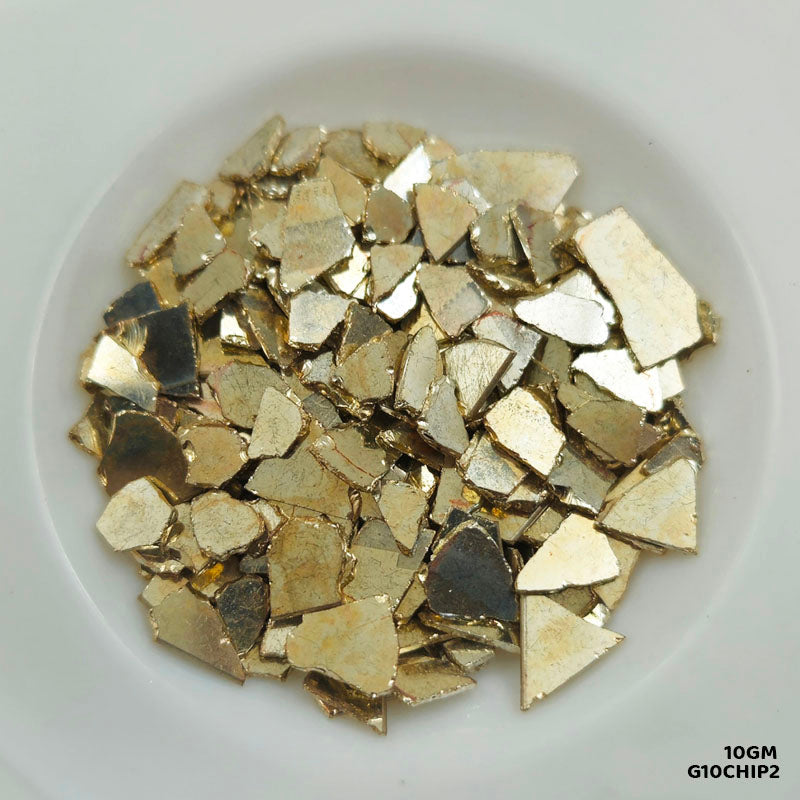 G10CHIP2 GLASS CHIPS 10GM
