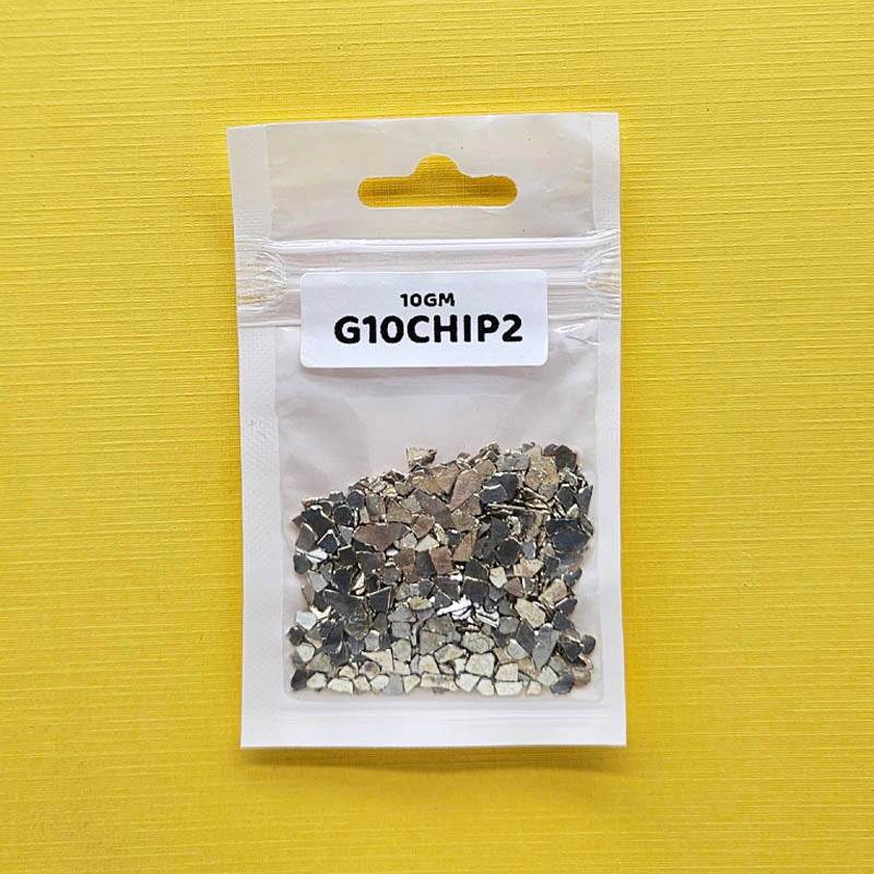 G10CHIP2 GLASS CHIPS 10GM