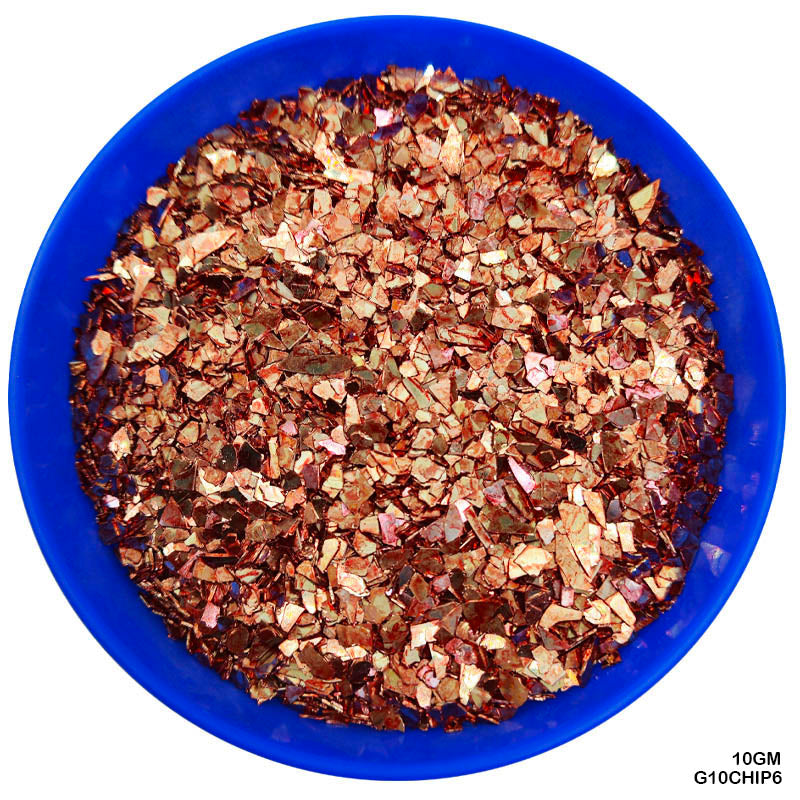 G10CHIP6 GLASS CHIPS 10GM