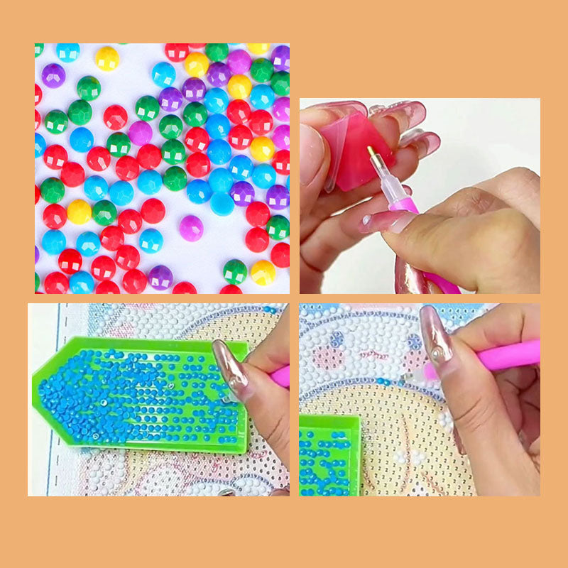 DIAMOND PAINTING DIY KIT (G19) 20X20CM