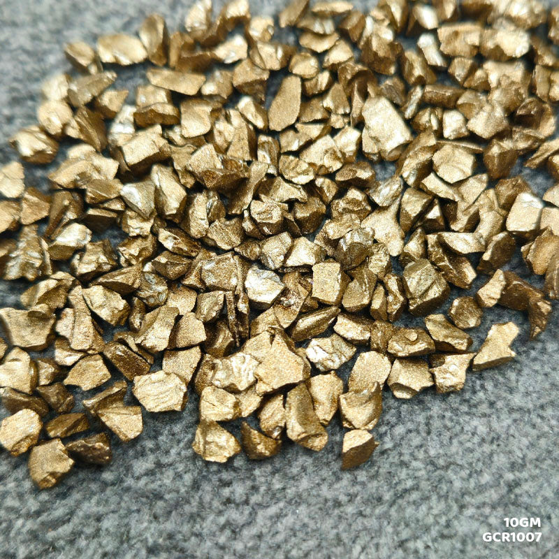 GCR1007 10GM GLASS COLORED RESIN STONES