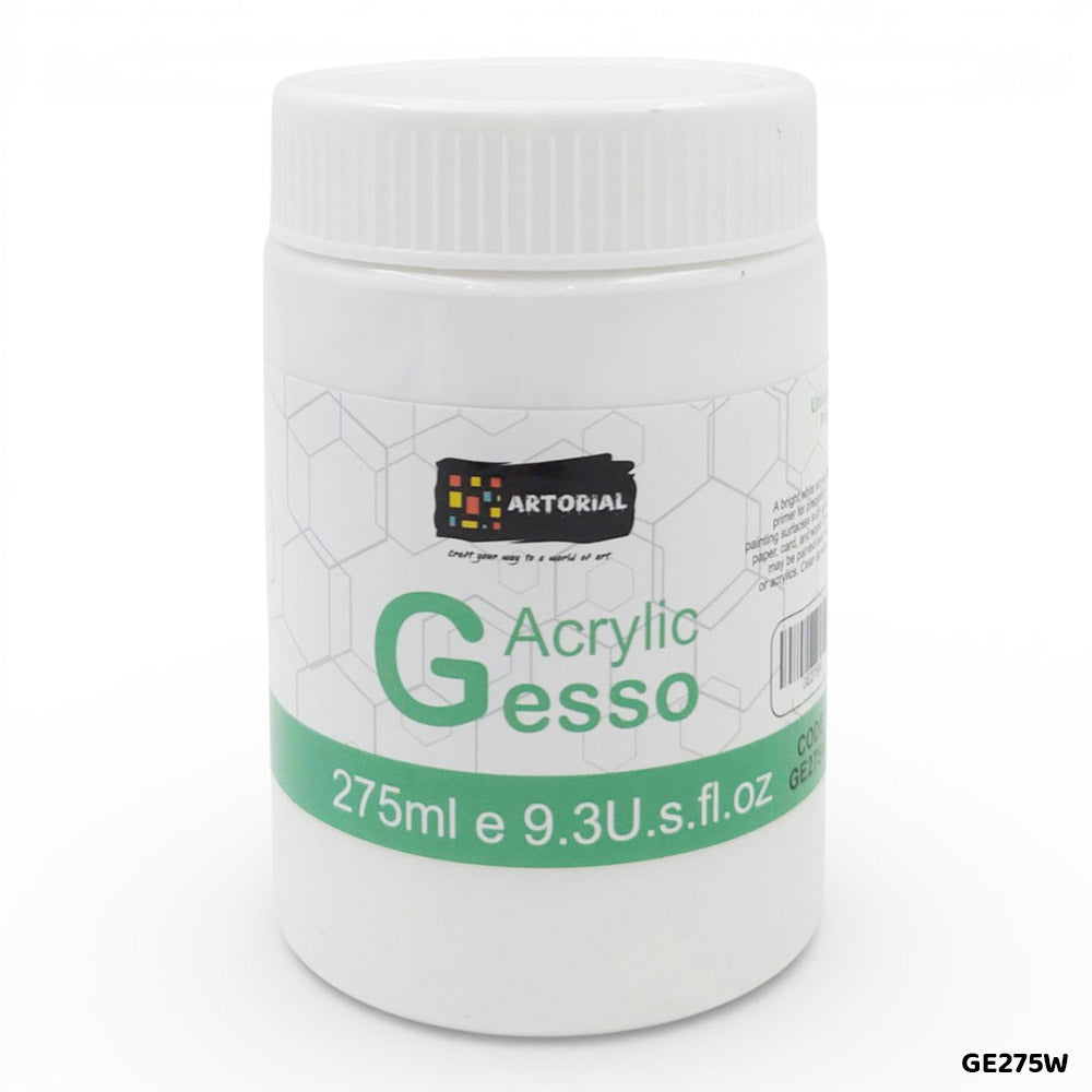 ACRYLIC GESSO WHITE 275ML GE275W