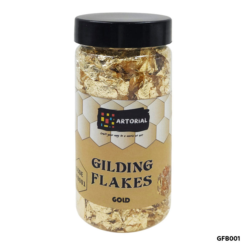 GILDING FLAKES BOTTLE GOLD GFB001