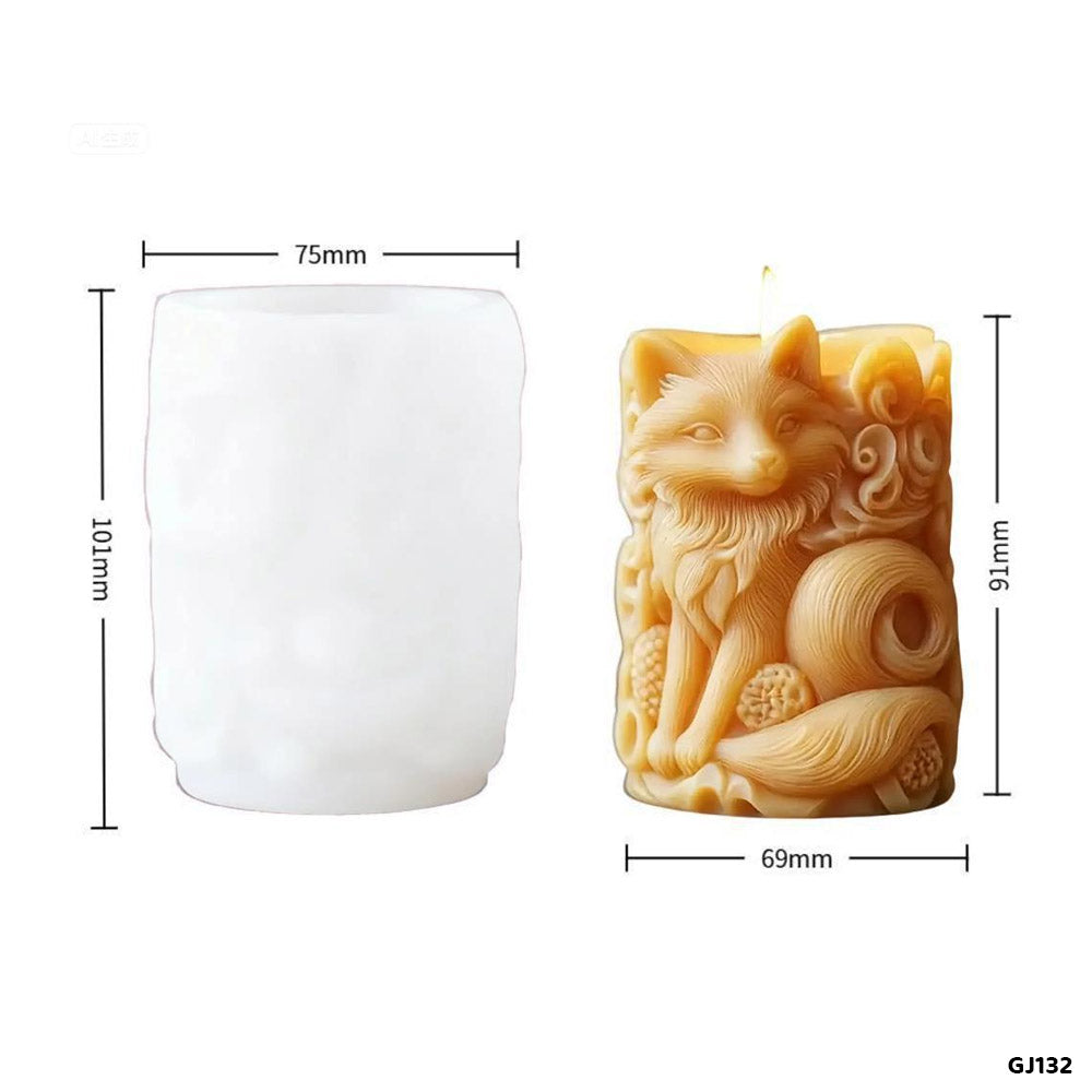 GJ132 SILICON CANDLE MOULD