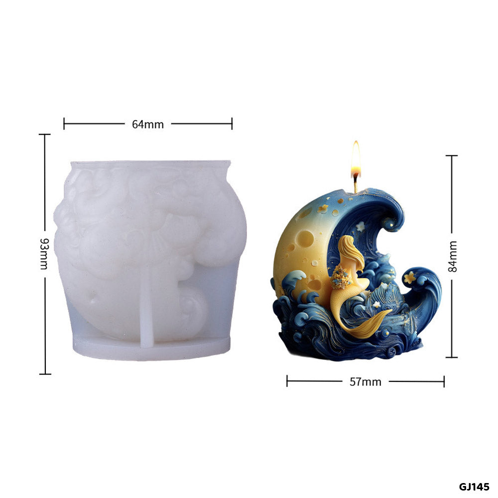 GJ145 SILICON CANDLE MOULD