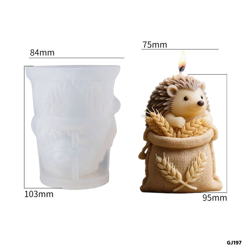 GJ197 SILICON CANDLE MOULD
