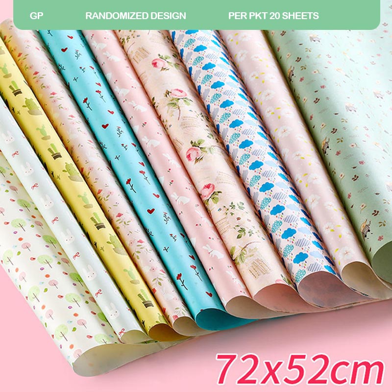 GIFT PAPER CC ENOGREETING (GP) (20 SHEET/PKT)
