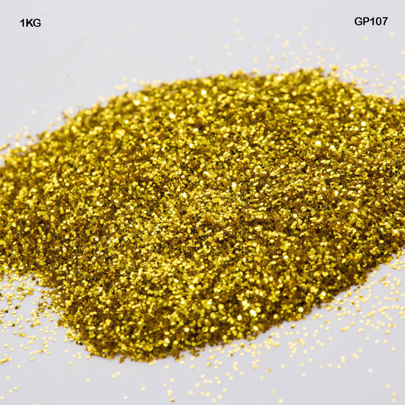 GLITTER POWDER 1KG GOLD (GP107)