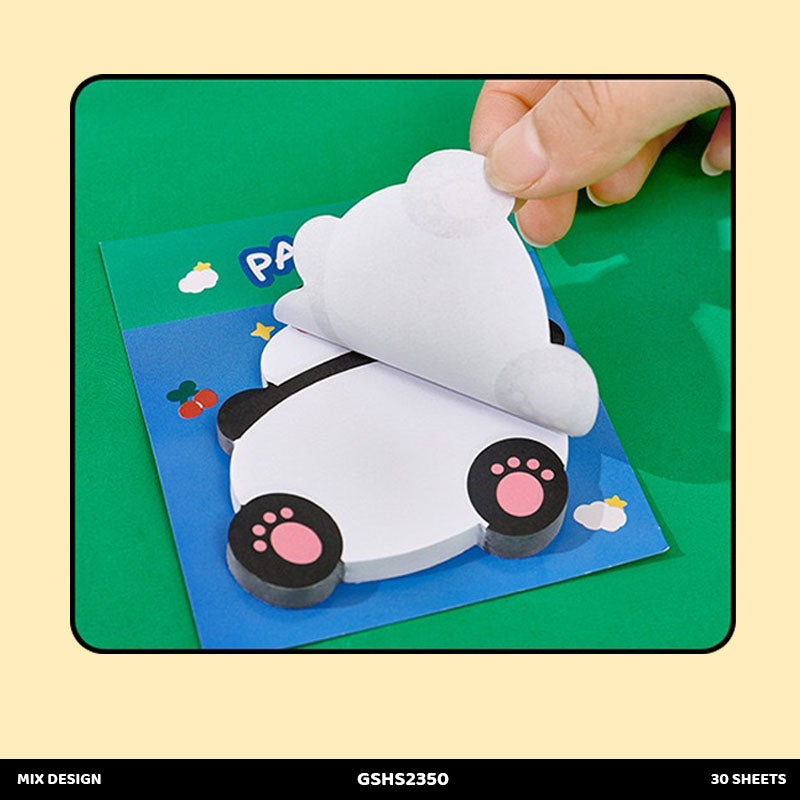 GSHS2350 PANDA STICKY NOTE 30 SHEET